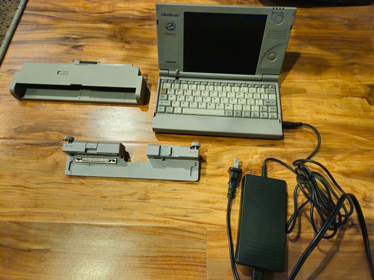 TOSHIBA Libretto 50CTA ノートPC Toshiba Libretto 50CT with dock and extras | eBay