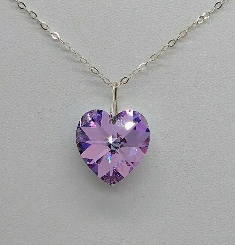 Swarovski Love Purple Fashion Necklaces & Pendants for sale | eBay