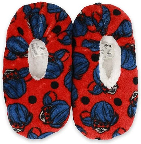 Pantofole Ciabatte Miraculous Ladybug Morbide Imbottite Antiscivolo Bambina  | eBay