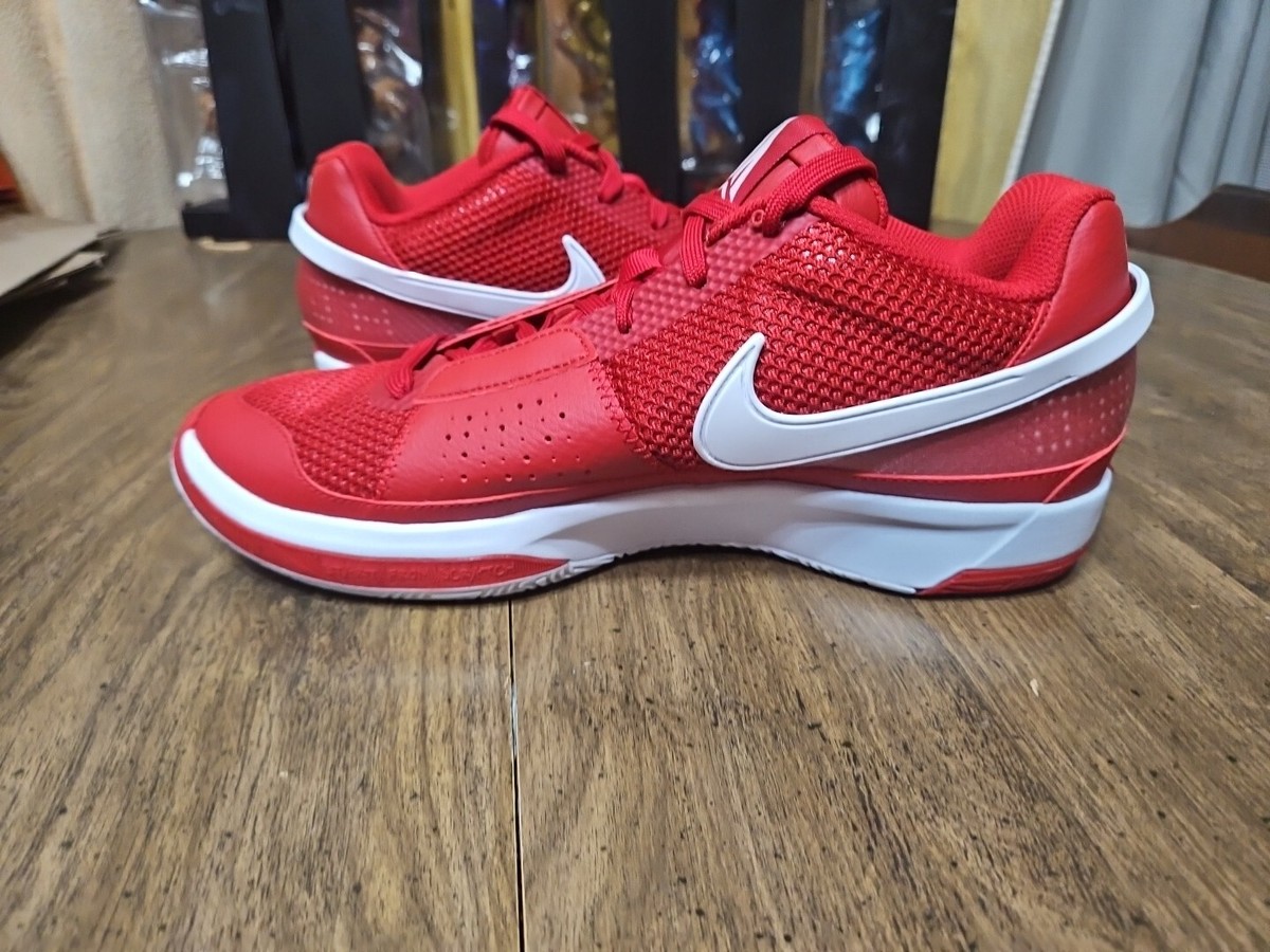 Nike Ja Morant 1 TB Red Team Size 10.5 Mens HJ7386-600 New
