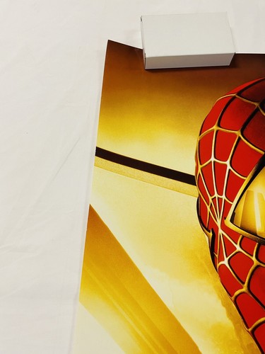 RECALLED 2002 SPIDERMAN DS 27x40 ORIGINAL TWIN TOWERS MOVIE POSTER UNUSED RARE - Picture 11 of 15
