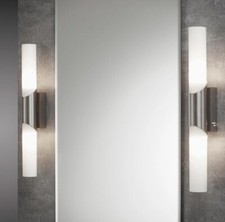 Wandlampe mit Schalter Wandleuchte Spiegellampe Spiegelleuchte länglich schmal