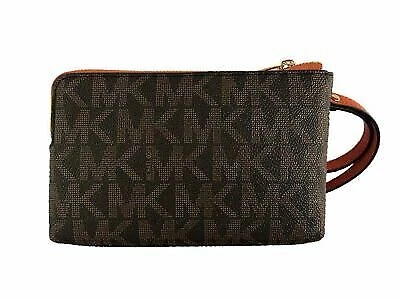 Michael kors double gusset wristlet sale