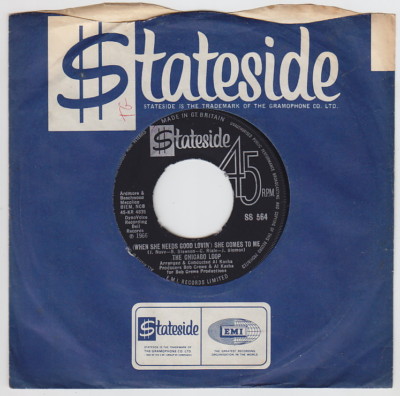 The CHICAGO LOOP * 1966 US GARAGE TEENBEAT FREAKBEAT * UK 45 * Listen To It!