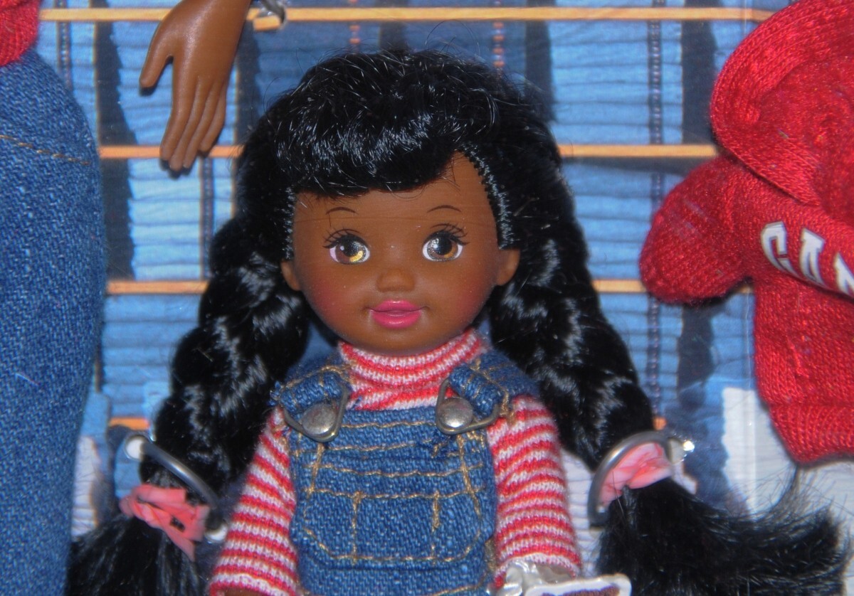 Gap Barbie & Kelly AA Dolls NRFB African American 1997 Special