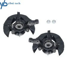 Pair Front Wheel Bearing Hub Steering Knuckle Assy For Toyota Corolla 2003-2008