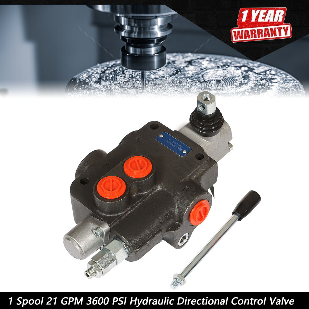 Hydraulic Control Valve ALL-CARB 1 Spool - 21GPM 3600PSI 4-Way 3 ...