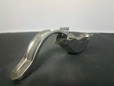 Vintage Stainless Steel Bird Shaped Lemon/Garlic Press artist kitchenware 