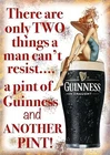 Retro Vintage Wall Metal Sign Tin Plaque Pub Shed Bar Man Cave Guinness