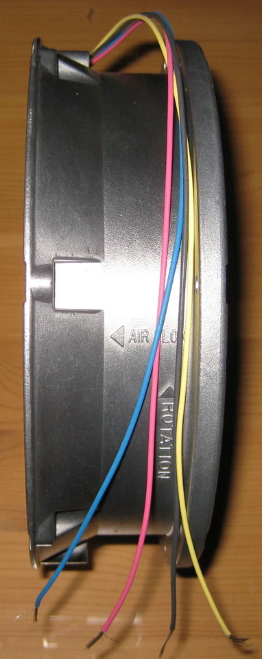 172mm 3350RPM DC Fan 51mm 250CFM 24V PM240-24D 22Watt 0.9A PM240-24D-1751B-2TP - Image 3 of 4