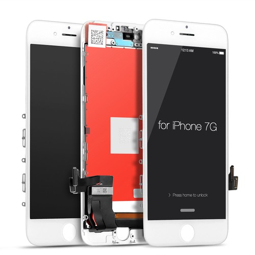 White LCD Display Touch Screen Replacement Digitizer Assembly For iPhone 7 4.7" - Picture 3 of 8