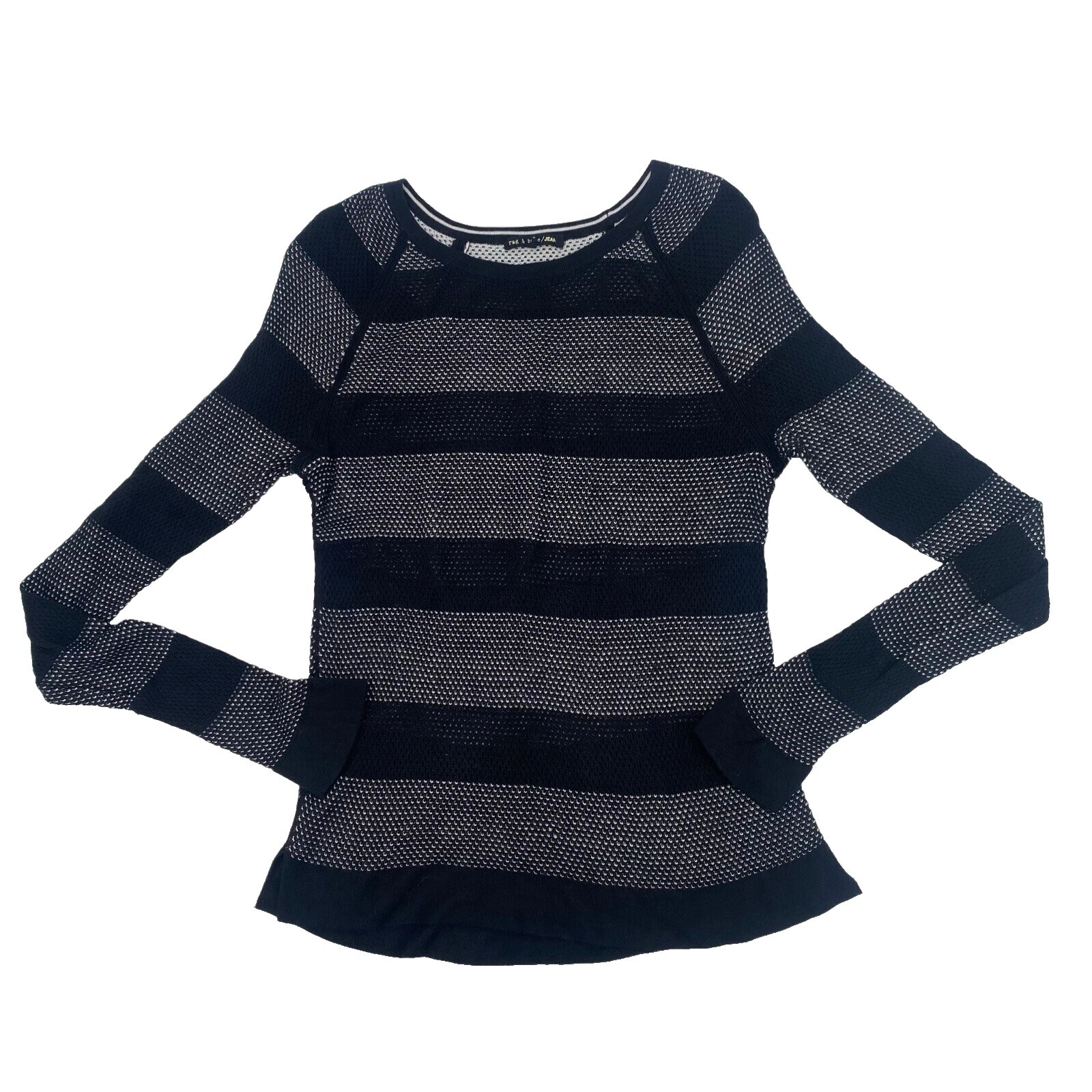 rag & bone Women's Viscose Striped Sweaters for Women