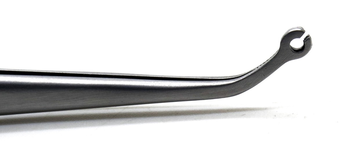 Pince à Suture Dentaire Angulée 6" - En Acier Inoxydable, Instrument Chirurgical Médical