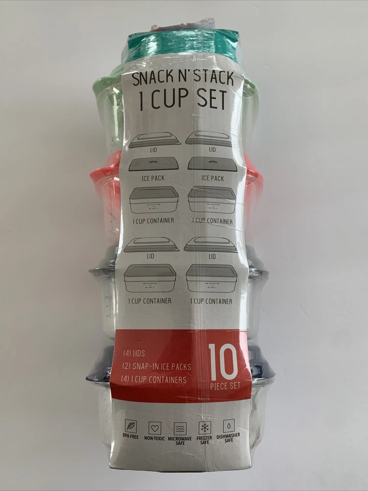  Fresh Stack Fit Pack Set, Nuevo Multicolor Foto 3 de 3