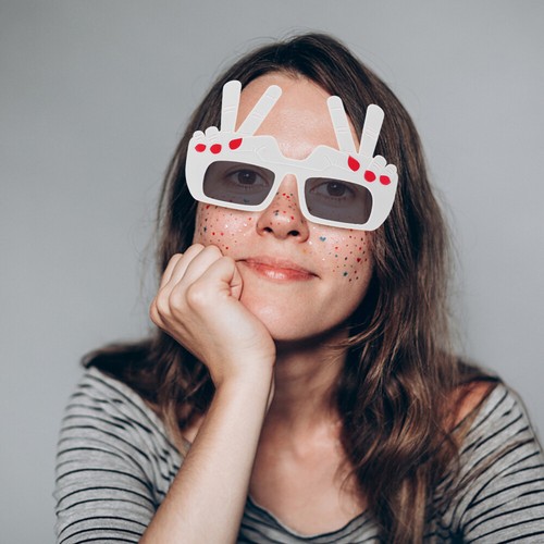 1PC Funny Gesture Sunglasses Gesture Cosplay Costume Gesture Cosplay Eyeglasses - 第 2/12 張圖片