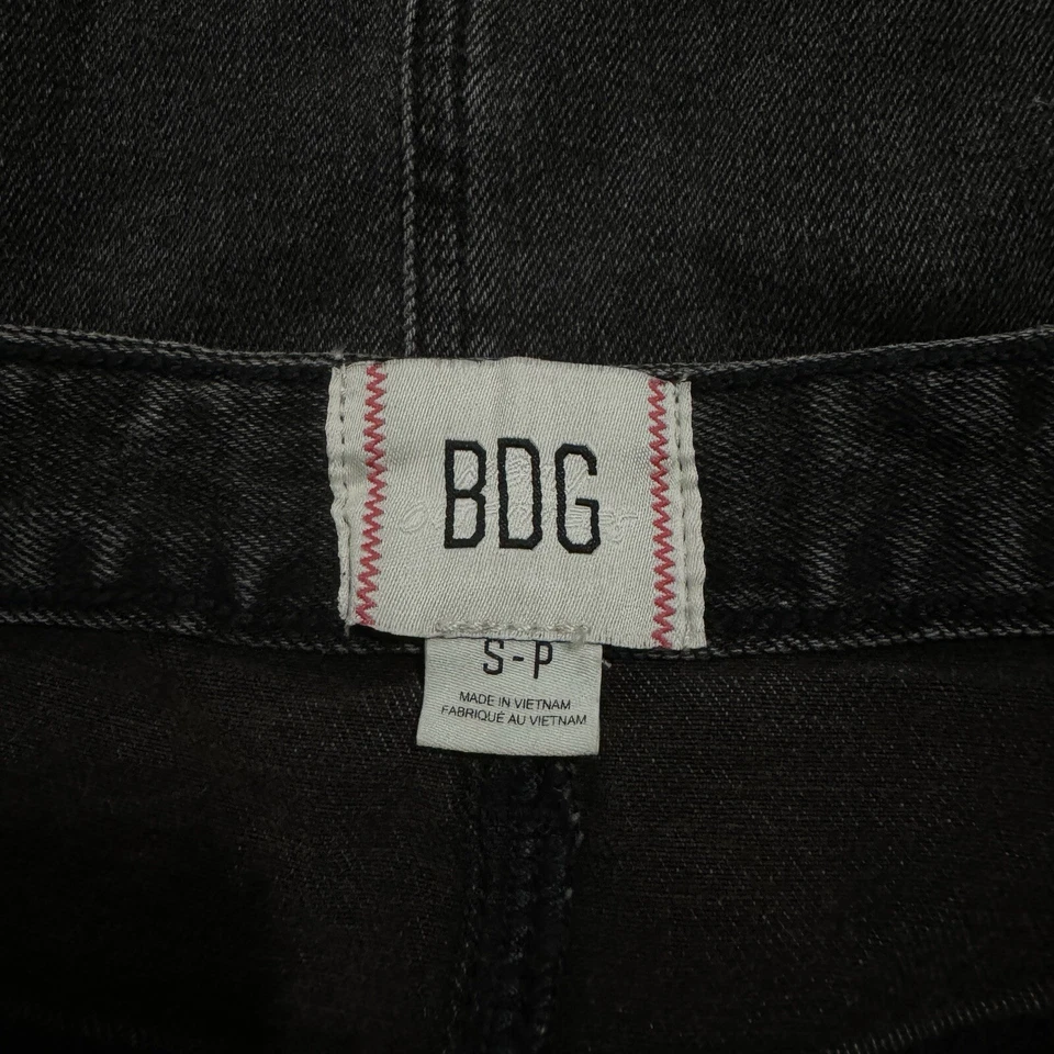 BDG  Theo Denim A-Line Midi Skirt in Black Size S, Pre-Owned Foto 3 de 4