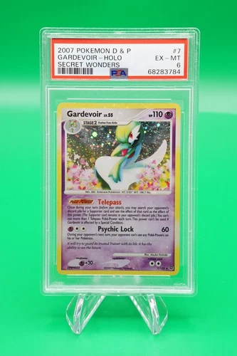 2007 Pokemon D&P Secret Wonders Holo #7 Gardevoir PSA 6 ES6