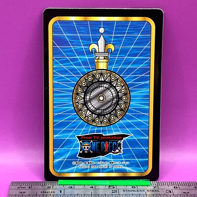 Mont Blanc Cricket 160 One Piece King of Pirates Gummy Card 2004