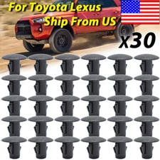 30Pc Splash Shield Seals Liners Aprons Clip For Toyota Tacoma Lexus 90467-10186