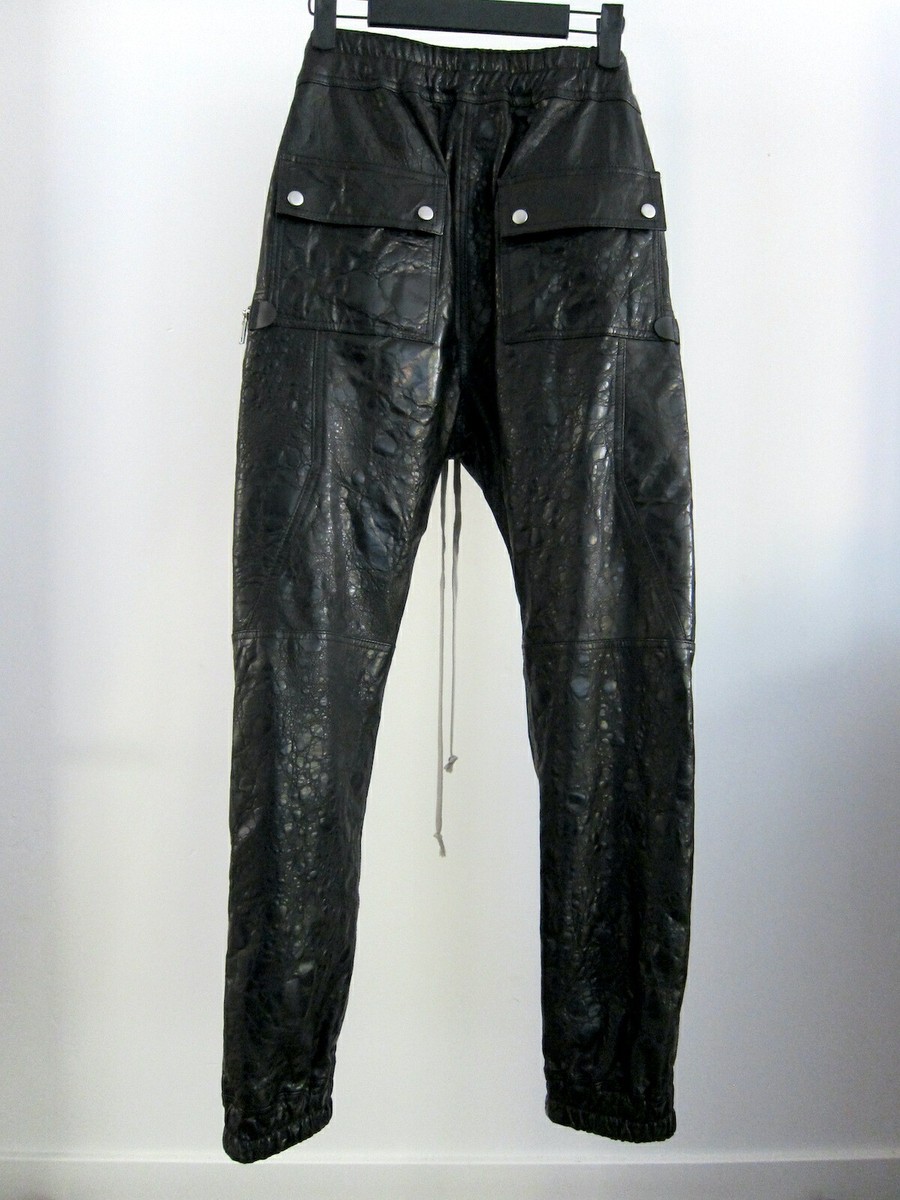 NWT* RICK OWENS UNISEX PERFORMA LEATHER TECUATL BAUHAUS NWT* RICK OWENS UNISEX PERFORMA LEATHER TECUATL BAUHAUS