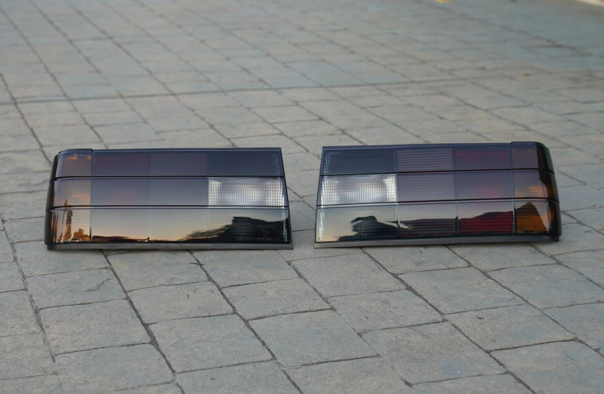 BMW E30 Late Model Tail Lights MHW Style Smoked 318i 318is 325i