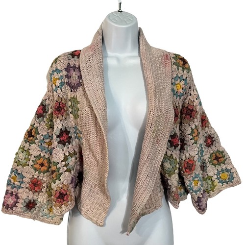 Granny square cardigan sweater 