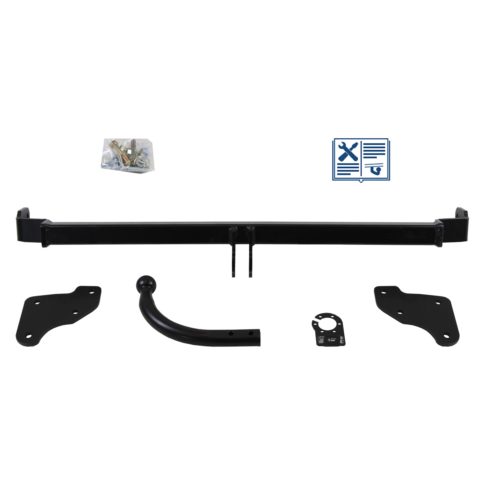Attelage Kia Rio 2011-2017 démontable pour libérer l'espace du coffre