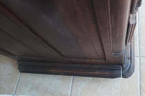 Armoire Louis XIV en chêne massif époque 18ème - Afbeelding 13 van 23