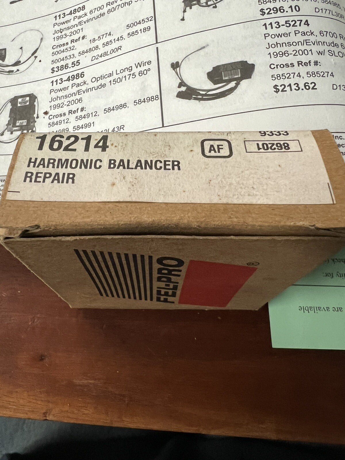 Felpro A233 Engine Harmonic Balancer Repair Sleeve eBay