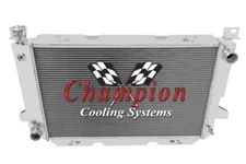 4 Row Discount Champion Radiator for 1985 - 1997 Ford F-Series V8 Engine #MC1451