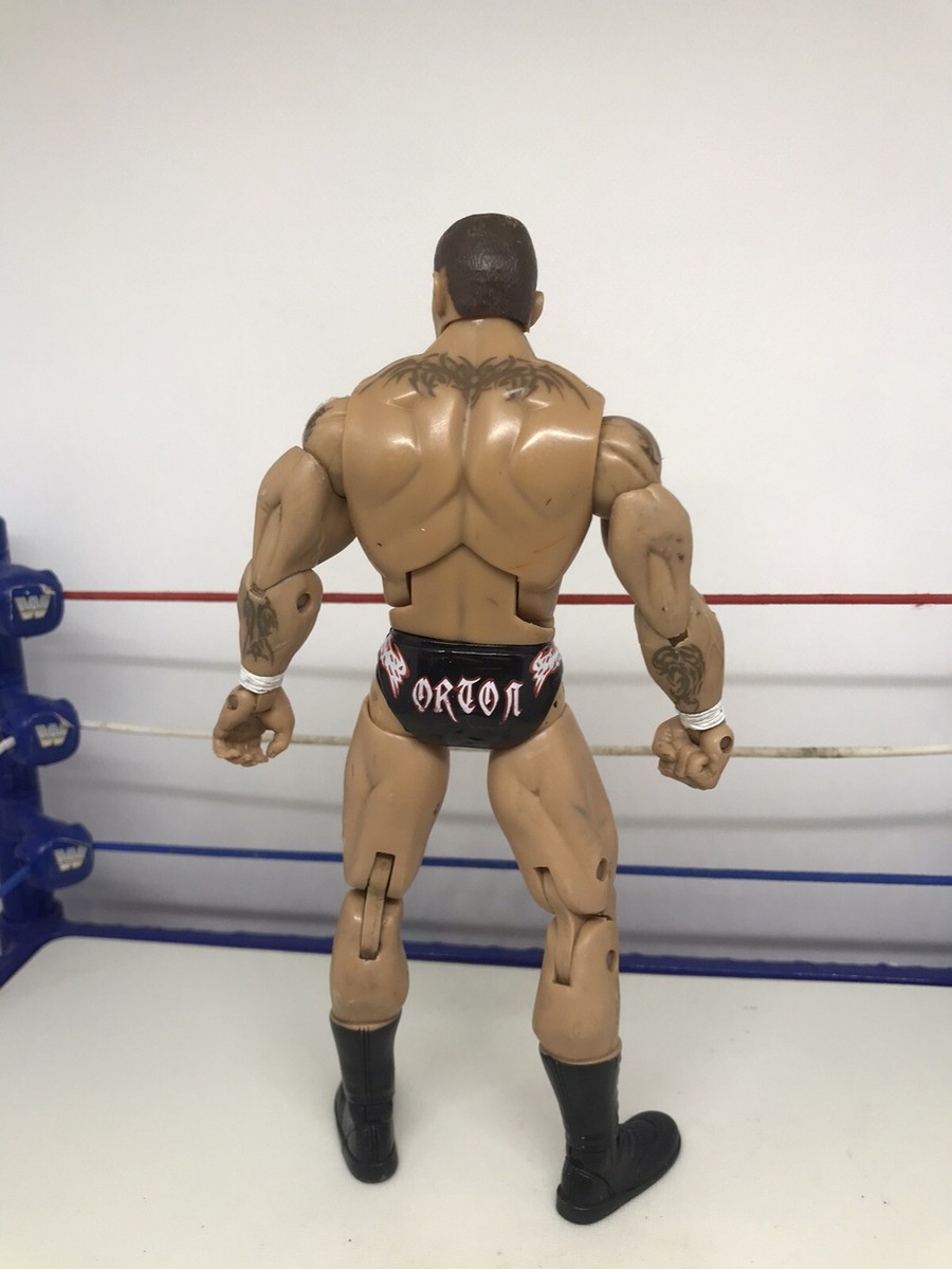 RANDY ORTON FIGURE WWE JAKKS PACIFIC DELUXE AGGRESSION WRESTLING
