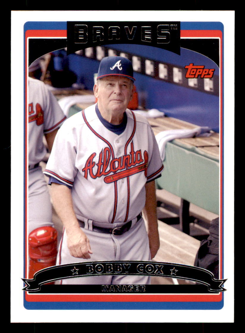 2006 Topps #267 Bobby Cox Atlanta Braves