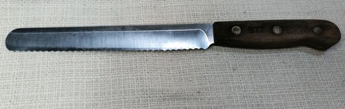  Vintage Chicago Cutlery BT7 Bread Knife 7" Blade 