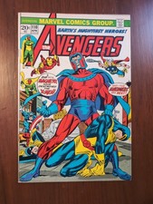 The Avengers #110 (Marvel Comics April 1973) Guest App X Men Mid To High Grade