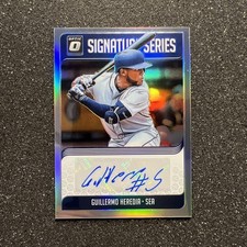2018 Donruss Optic GUILLERMO HEREDIA #SS-GH Signature Series AUTO - MLB MARINERS