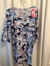 Lilly Pulitzer S Fit & Flare Short Dress Floral Chiffon Ruffle NWT