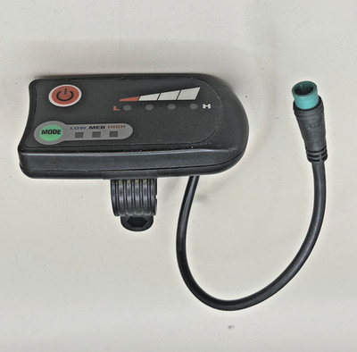 LED Battery Indicator Display Panel 36V Handlebar Controller Low Med High 