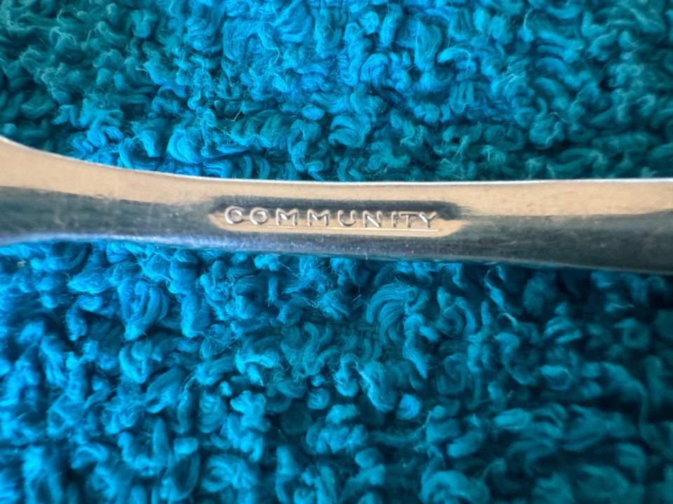 Community Coronation Flatware Set of 6 Demitasse Espresso Spoons Replacement - Image 3 of 4