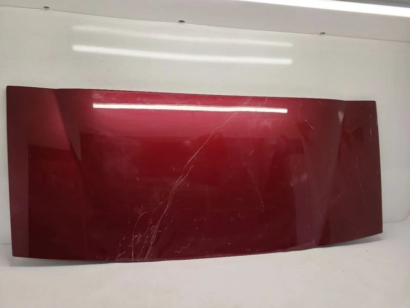 06-13 Chevrolet Corvette Decklid Trunk Hatch Tailgate Convertible Red Foto 3 de 4