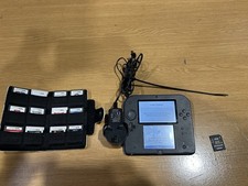 Nintendo DS 2DS Handheld Console with Charger With 4GB SD Card And 12 Games