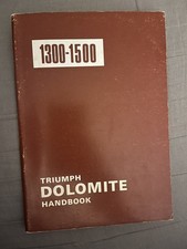 Triumph Dolomite 1300-1500 Handbook Ed 2 1976