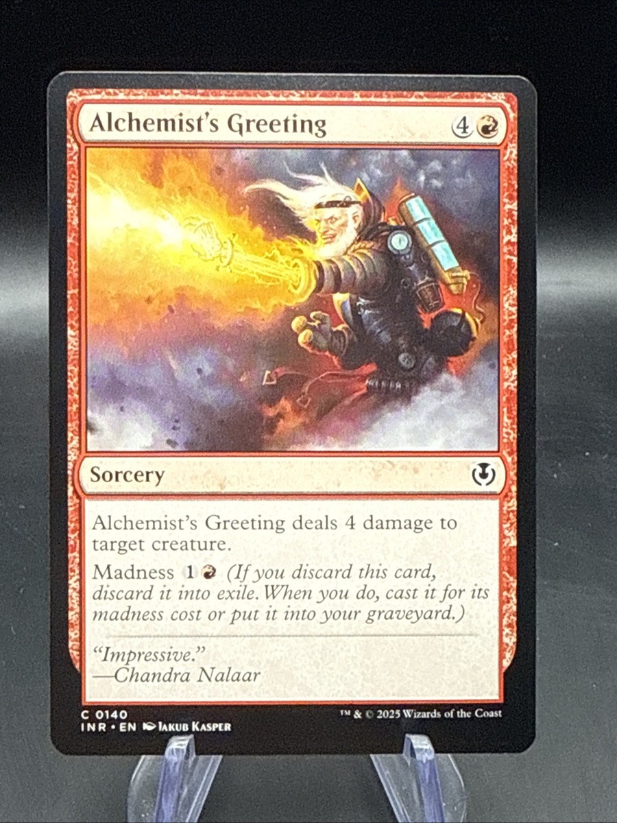 Alchemist's Greeting Innistrad Remastered Regular | eBay