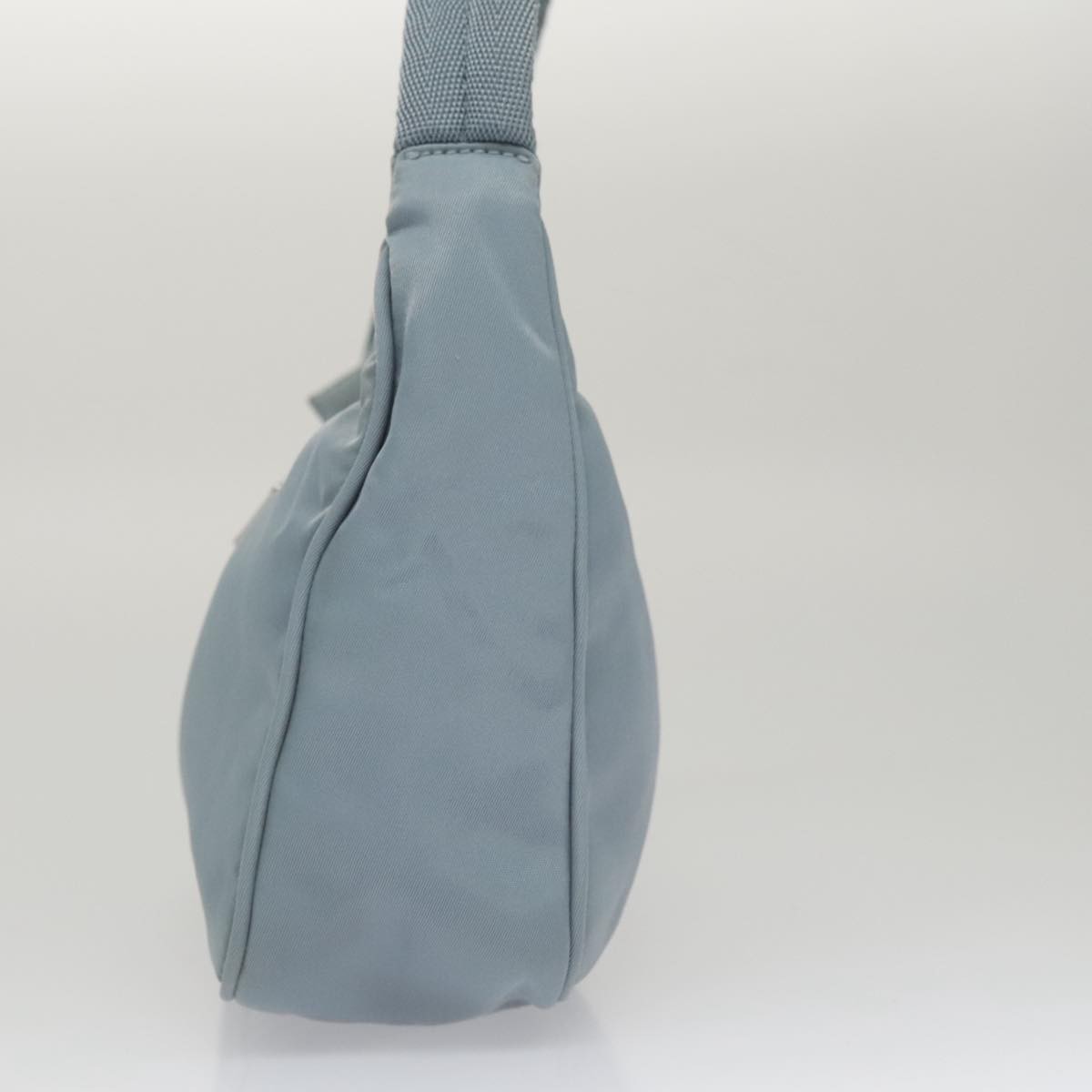 PRADA Accessory Pouch Nylon Light Blue Auth 107212 | eBay