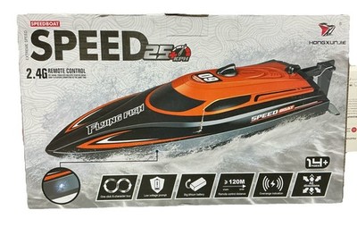 2.4Ghz 25+km/h RC Racing Boat Remote Control Boat Fast RC Boats Flying Fish Boat