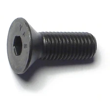 1/4"-28 x 3/4" Plain Steel Fine Thread Flat Head Socket Cap Screws (10 pcs.)