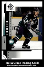2001-02 Upper Deck SP Authentic Paul Kariya #2 Anaheim Mighty Ducks NHL Hockey 