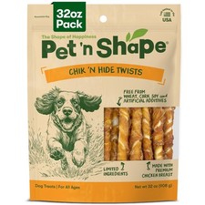 Hide Twists   Chicken Wrapped Rawhide Dog Treats - Small Twist - 2 Pounds