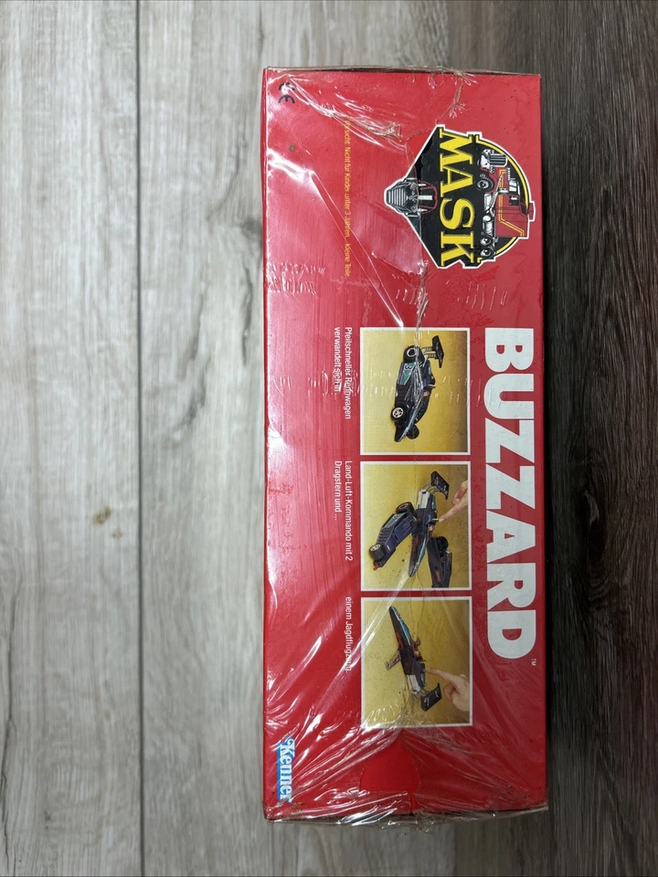 Casi Como Nuevo 100% Completo en Caja 1987 M.A.S.K. Máscara BUZZARD coche de carreras Kenner Foto 4 de 4
