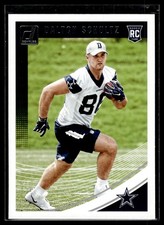 Dalton Schultz 2018 Donruss Rookie Card #387. rookie card picture