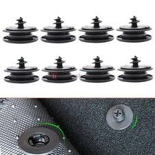 10pcs Universal Car Floor Mat Clips Holders Grips Carpet Fixing Clamps Buckles